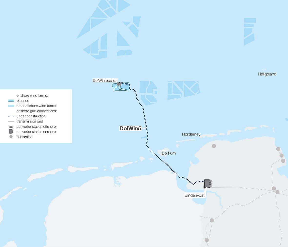 Offshore-Konverterplattform DolWin epsilon 