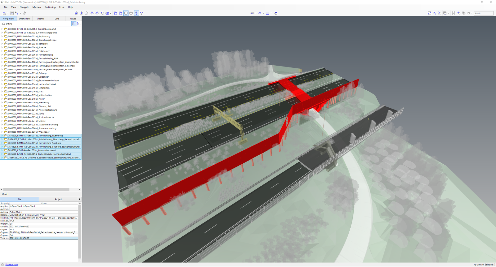 A99 Bayern – BIM Bestandsmodell