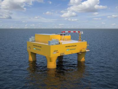 Offshore-Konverterplattform DolWin epsilon 